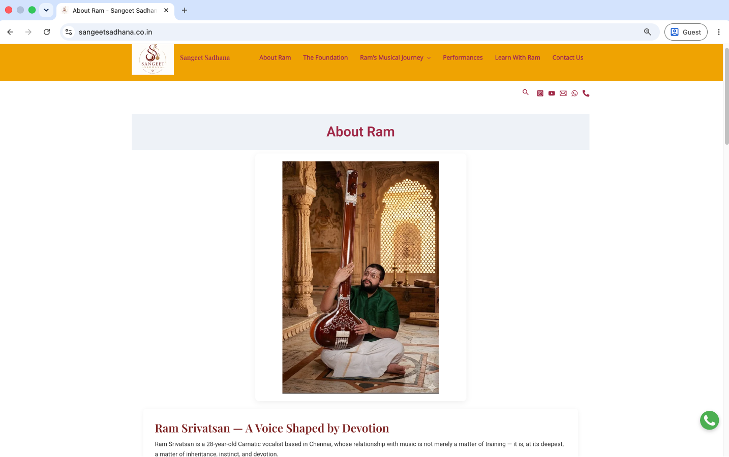 GSV Associates LLP website screenshot